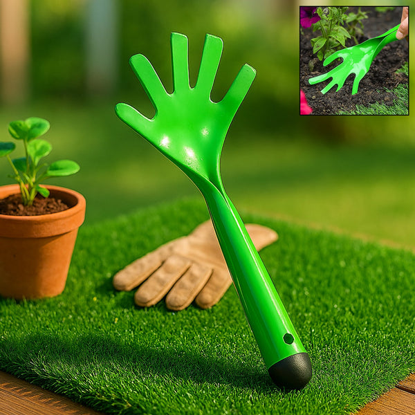 Heavy Duty Garden Tools, Gardening Metal Hand Cultivator Tools(1 Pc)